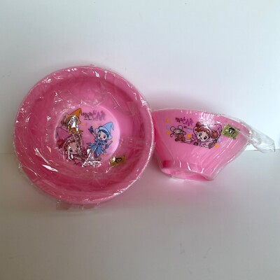 Magical DoReMi Ojamajo Doremi Set of 2 Mini Bowls Rare Aiko Hazuki Anime Japan