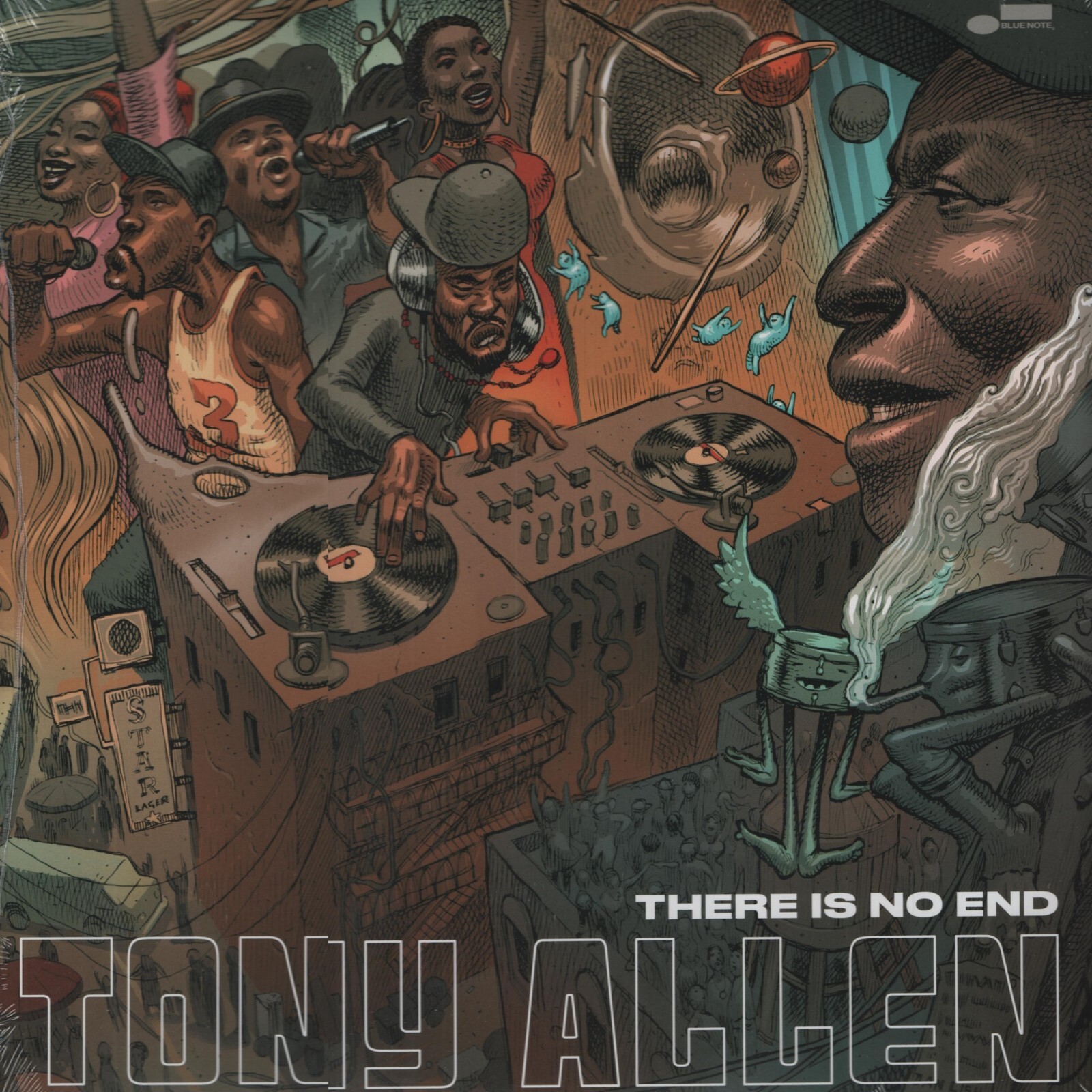 Tony Allen There is no end アナログ LP TONY ALLEN - Tony Allen - There Is No End - Blue Note Records