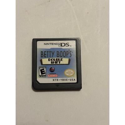 Betty Boop's: Double Shift Nintendo DS Game - Tested/Works