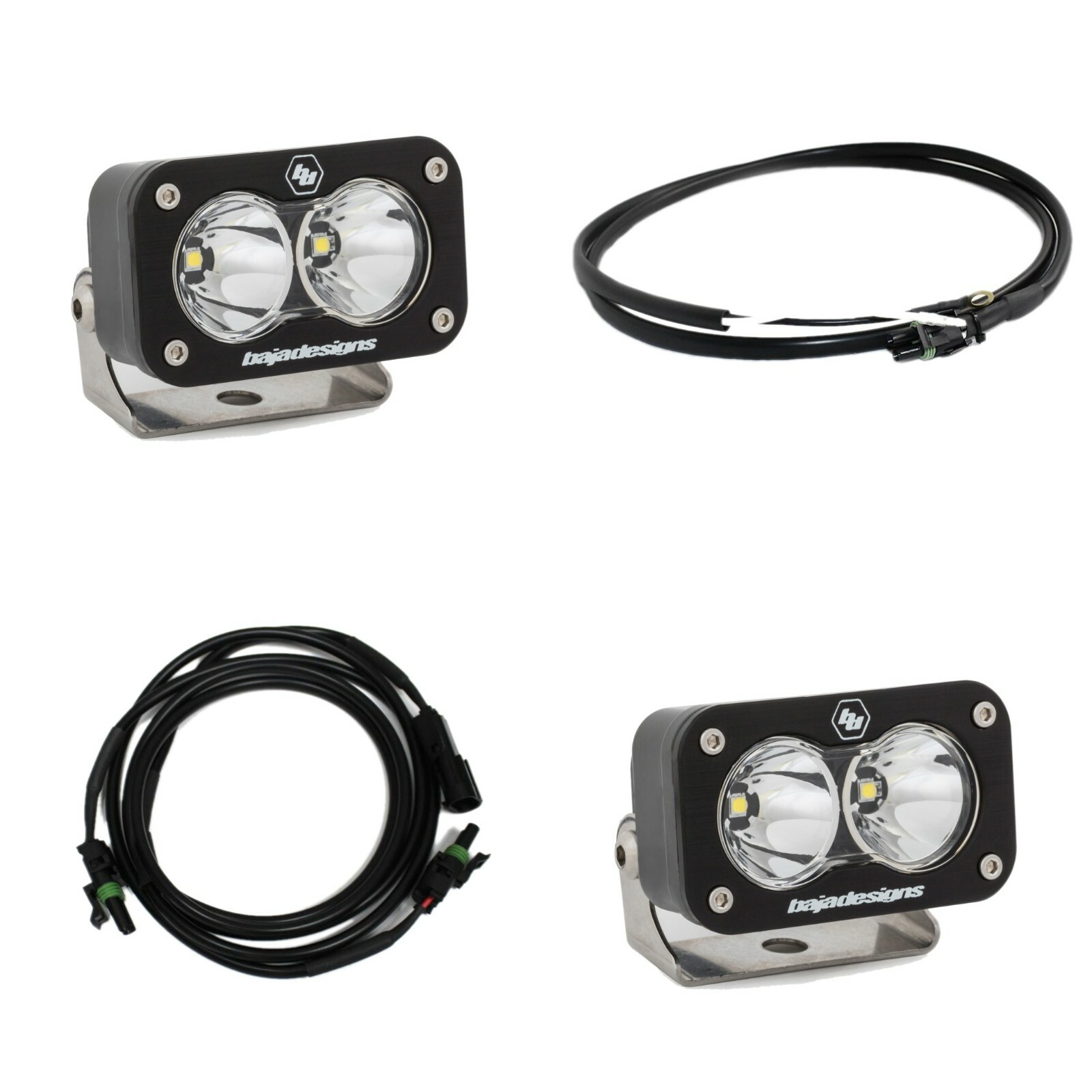 Baja Designs S2フォグランプマウント Super 73 x Baja Designs S2 Sport PNP Headlight Kit - RX S2 Z