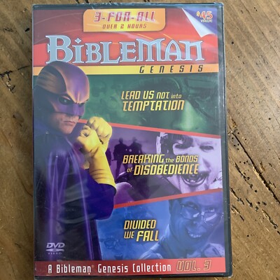 Bibleman, A Genesis Collection, VOL. 3, DVD OOP htf kids Christian tommy nelson