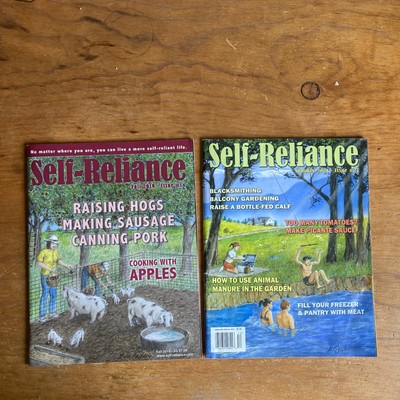 2 Self Reliance Magazine,Fall 2019,Summer 2021,Hogs,Calf,BalconyGarden,Dehydrate