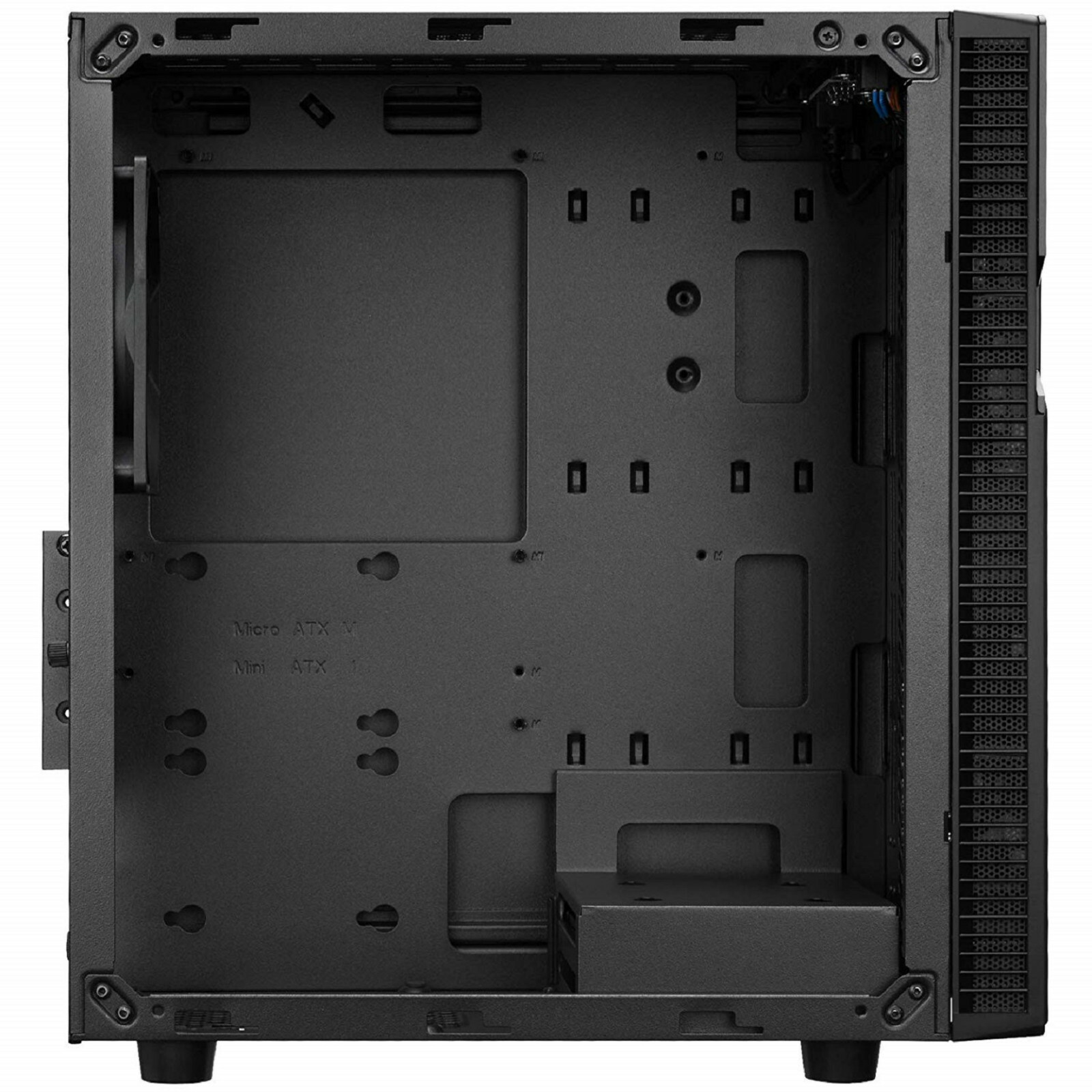 Micro ATX Computer Case, Mini Tower Gaming Desktop PC with USB 3.0, 120mm Fan