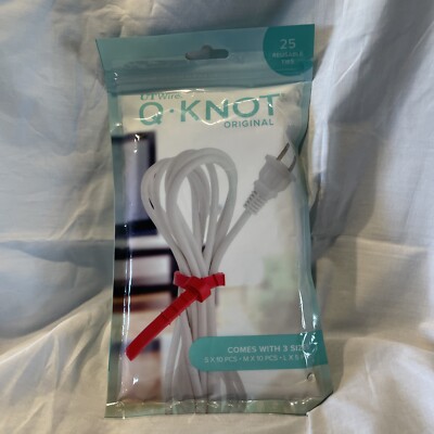 Q Knot Original, Pro, Plus, Outdoor Reusable Cable Ties - UT Wire