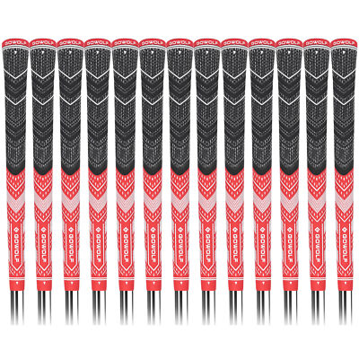 13PCS/Set Golf Grip Standard/Midsize Anti-Slip Golf Iron Club Grips 13pcs Tapes