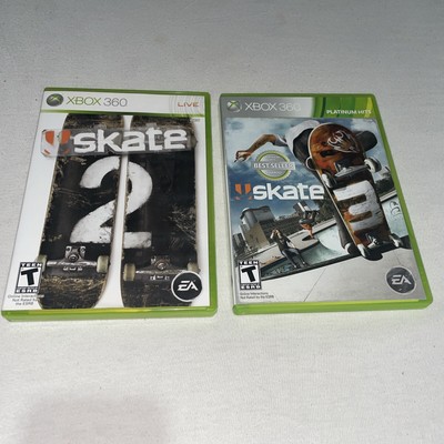 Skate 2&3 Lot Of 2  (Microsoft Xbox 360, 2009) CIB