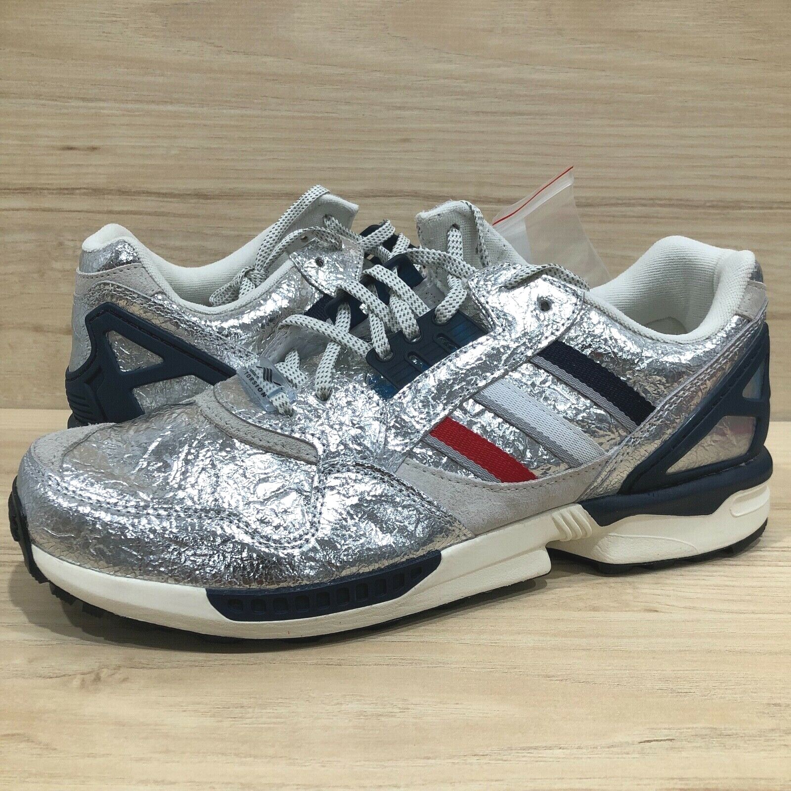 NEW Concepts X Adidas ZX 9000 Boston Marathon Sz 10 Silver