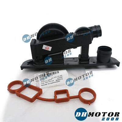 PVC Crankcase Vent Valve With Breather Gasket Oil Separator 2.0T VW Scirocco EOS