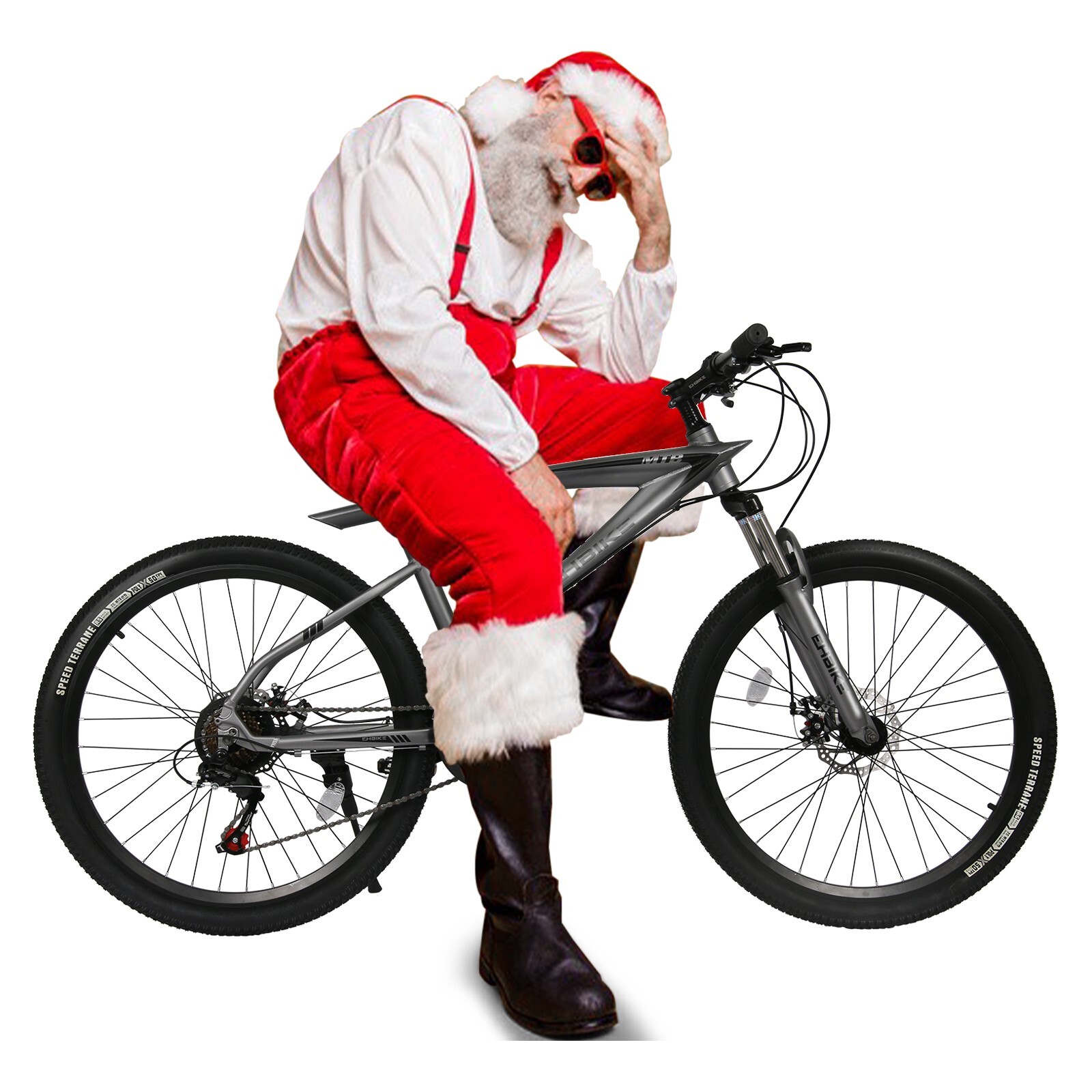 26-Inch 21-Speed Mountain Bike Aluminum Alloy Anisotropic Frame With Disc-Brake