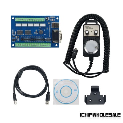 CNC Driver Board Breakout Board USB MACH3 Engraving Machine 5 Axis+MPG Handwheel