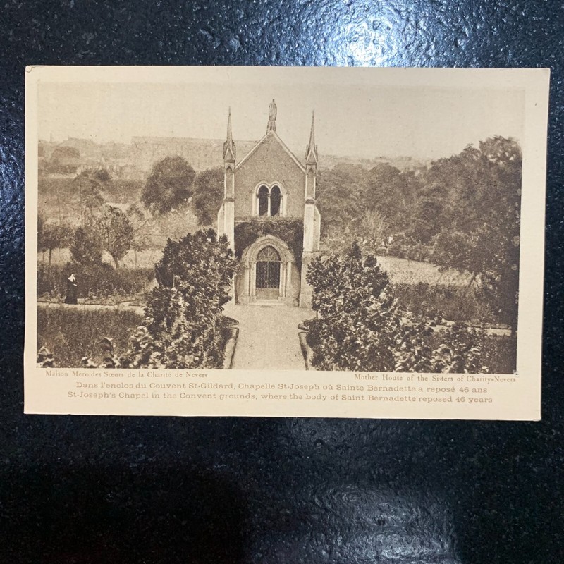 Cpa - Nevers - Dans L'Enclos Du Couvent Saint-Gildard  - Chapelle St-Joseph