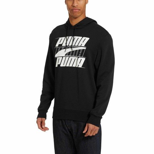 

[854198-01] Мужская толстовка с капюшоном Puma Rebel Hoody, Черный