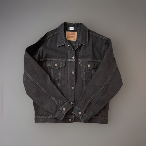 ジャケット・アウター Levi's 70598 4159 Black denim Jacket 90s Levi's 70598-4159 BLACK DENIM JACKET Size X