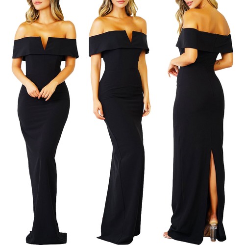 vestito elegante spalle scoperte