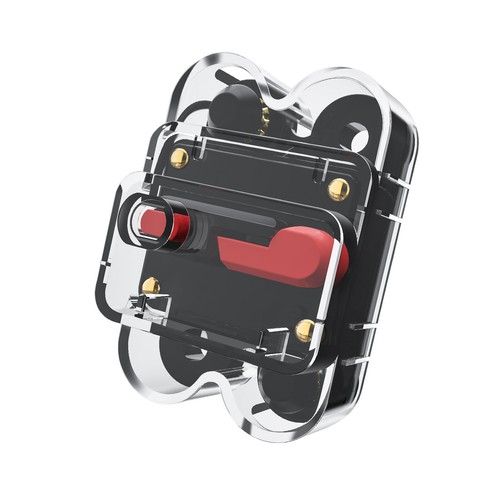 MICTUNING 8 Gang Switch Panel Green LED Light Bar Relay System Marine Boat 24v