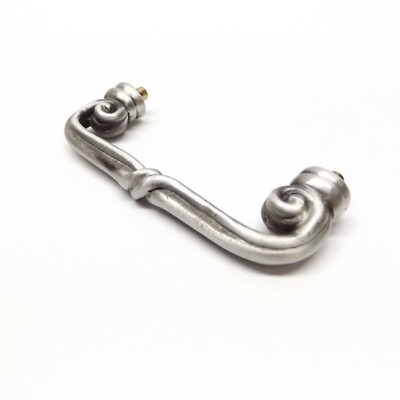 Anne at Home 1027 20 Solid Pewter Mai-Oui Collection Drawer Pull 3  Ctc Satin