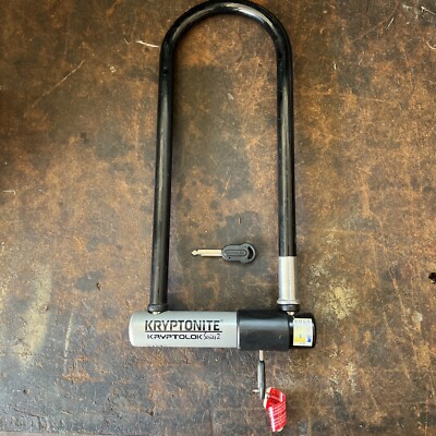 Kryptonite Kryptolok Series 2 U-lock Bike Lock With Key