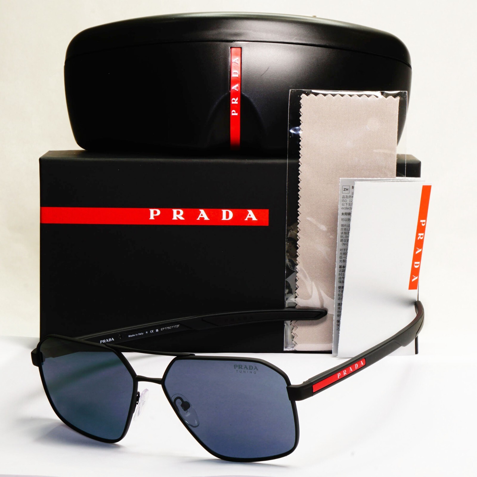 【PRADA】サンバイザー lady's ダイヤ柄 pink／black／blue 42350795-1_2.jpg