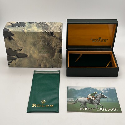 Rolex Genuine Datejust 68274 / B watch box case 68.00.3 Booklet Plastic case