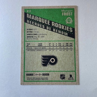 2019 O-Pee-Chee Hockey #617 Morgan Frost RC Marquee Rookies Retro