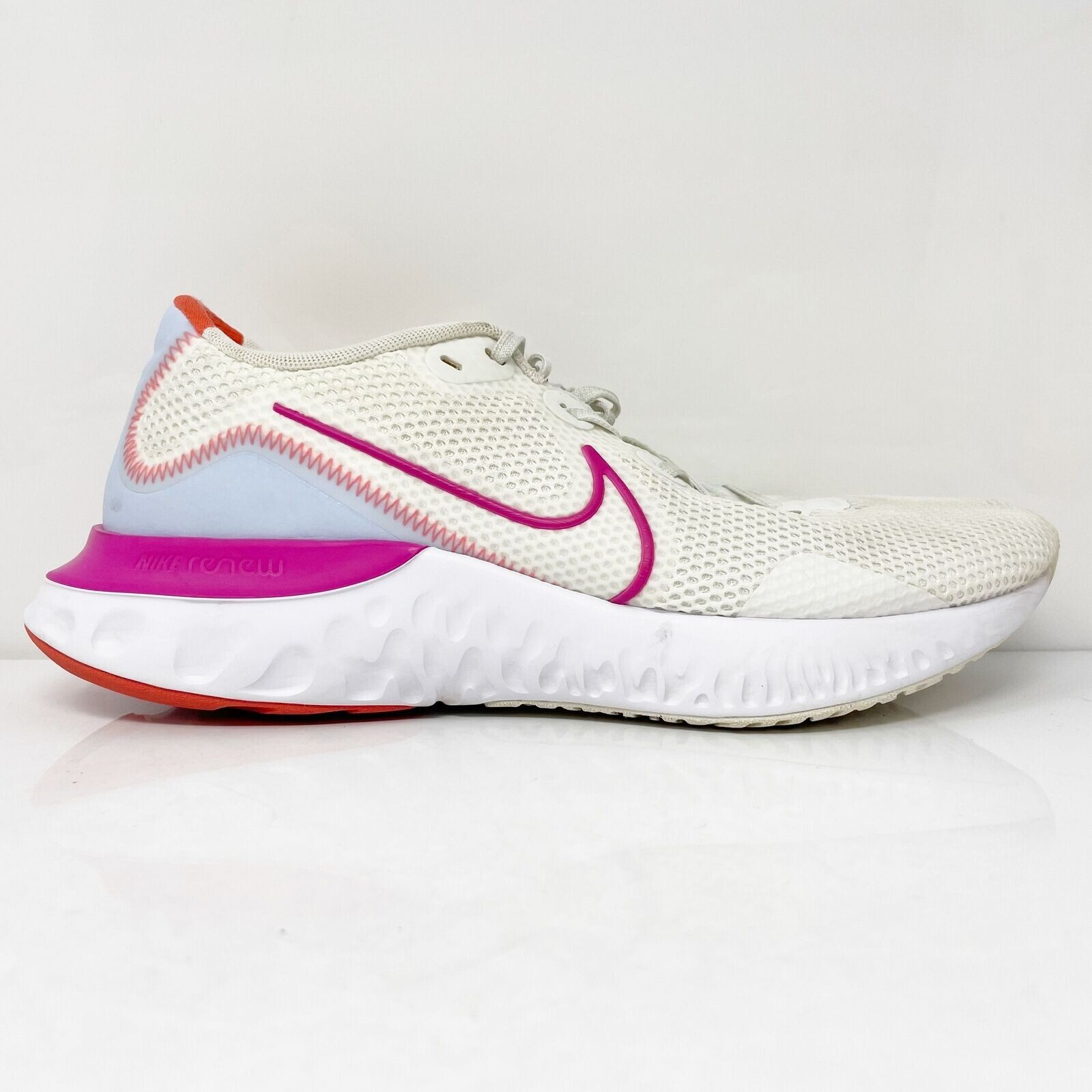 

Кроссовки Nike Womens Renew Run CW7436-100 белые кроссовки размер 11 Вт, Белый, Renew Run