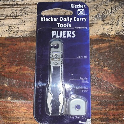 Klecker Knives Daily Carry Pliers Stowaway, STW-209 Tool, fits Keybar & Keyport