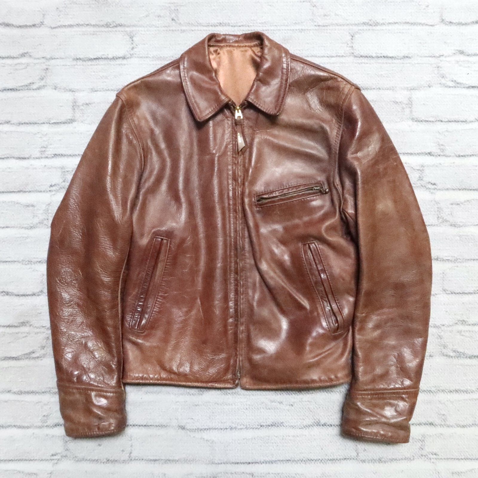 Aero Leathers シングルライダースジャケット 36 $_57.JPG?set_id=880000500F