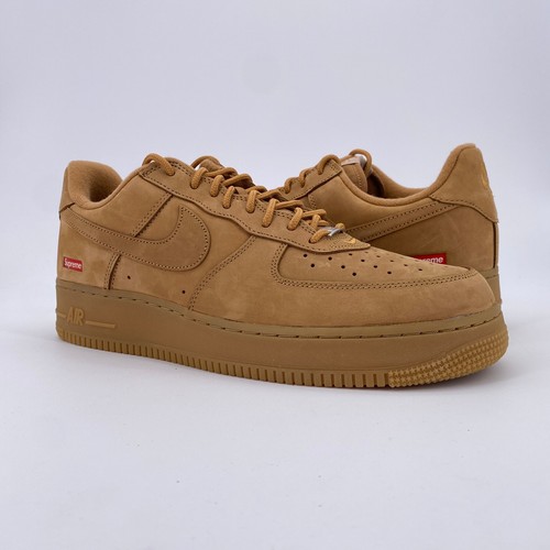 Nike Air Force 1 Low SP x Supreme Wheat 2021 - DN1555-200