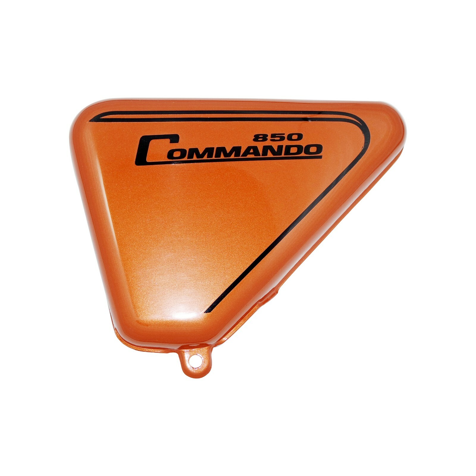 For Norton Commando Roadster 850 Side Panel Steel Orange Painted  