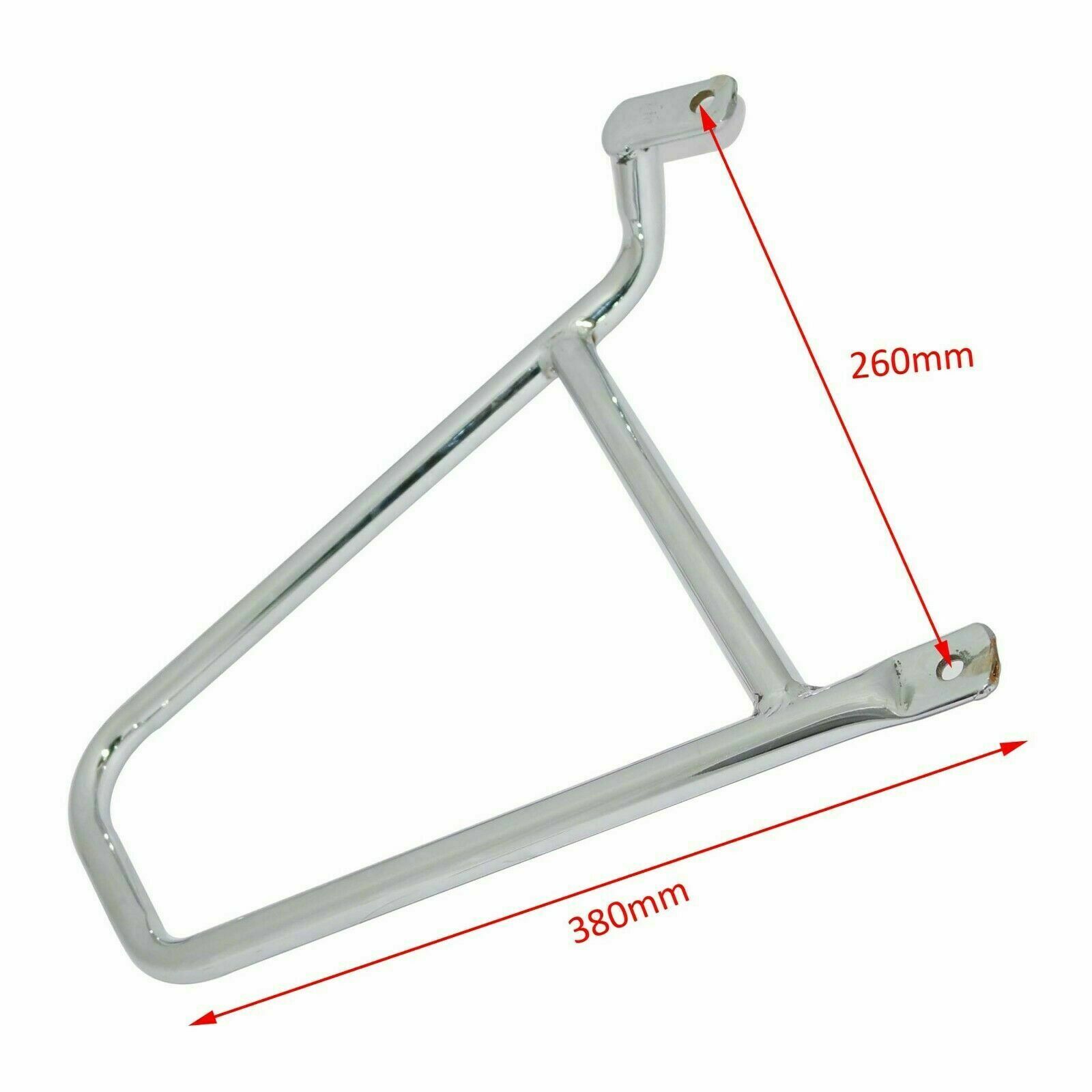 For Royal Enfield Pannier Saddle Bag Support Chrome Interceptor 650 cc