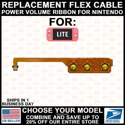 NEW Replacement POWER/VOLUME Key Button Flex Cable For Nintendo Switch/Lite/OLED