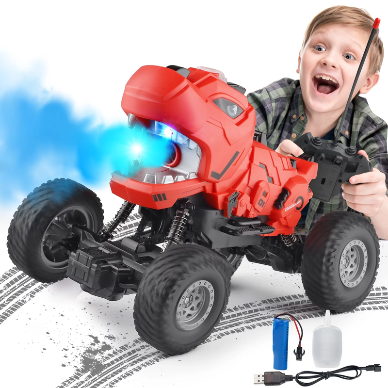 Monster Trucks Rc Car Toys For Boys Kids And Toddler