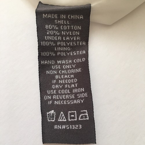 Vince Camuto white lace brocade skirt size 6 EUC