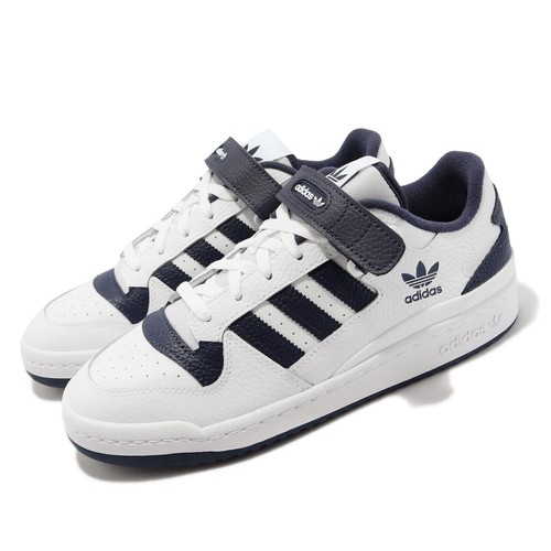 

Adidas Originals Forum Low White Shadow Navy Мужская повседневная обувь унисекс GY5831, Белый, Forum Low Hk