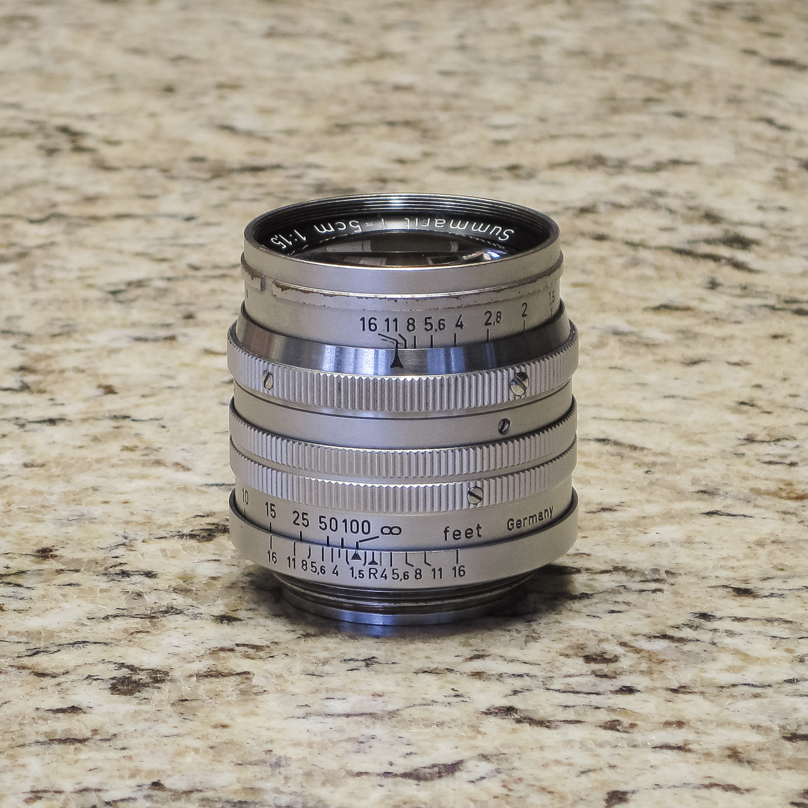 Leitz Leica Summarit 50mm f1.5 - 11120 - Screw Mount, LTM, M39 Lens