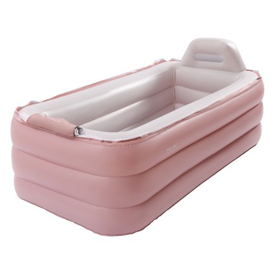 Portable Automatic Inflatable Bathtub Foldable Adult Kids Home SPA Play Tub 1.6m