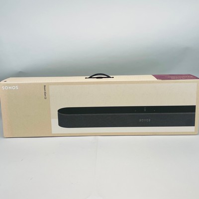 New Sealed Sonos Beam Soundbar Gen 2 Black BEAM2US1BKHB