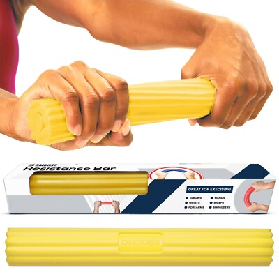 DMoose Flex Tennis Elbow Bar for Physical Therapy, Improve Hand Grip Strength