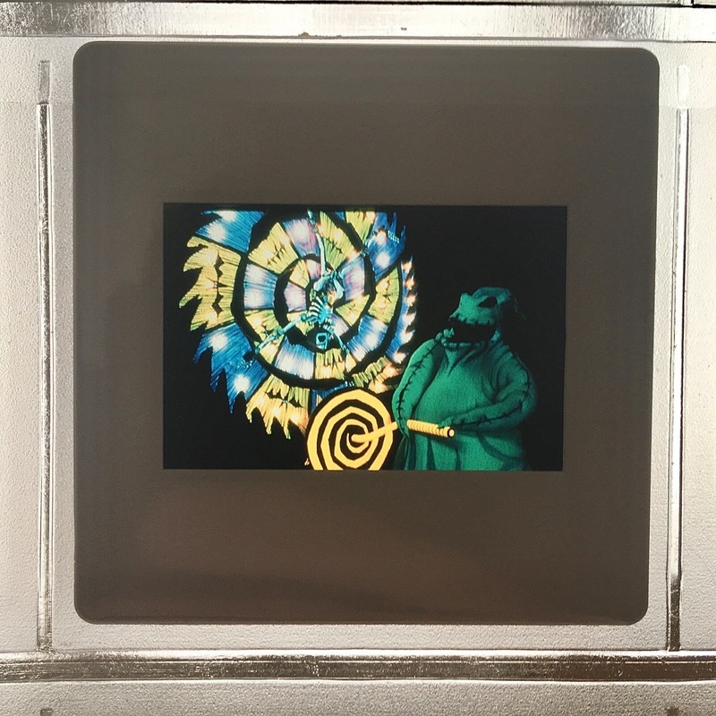 The Nightmare Before Christmas Henry Selick Rare Promo Slide