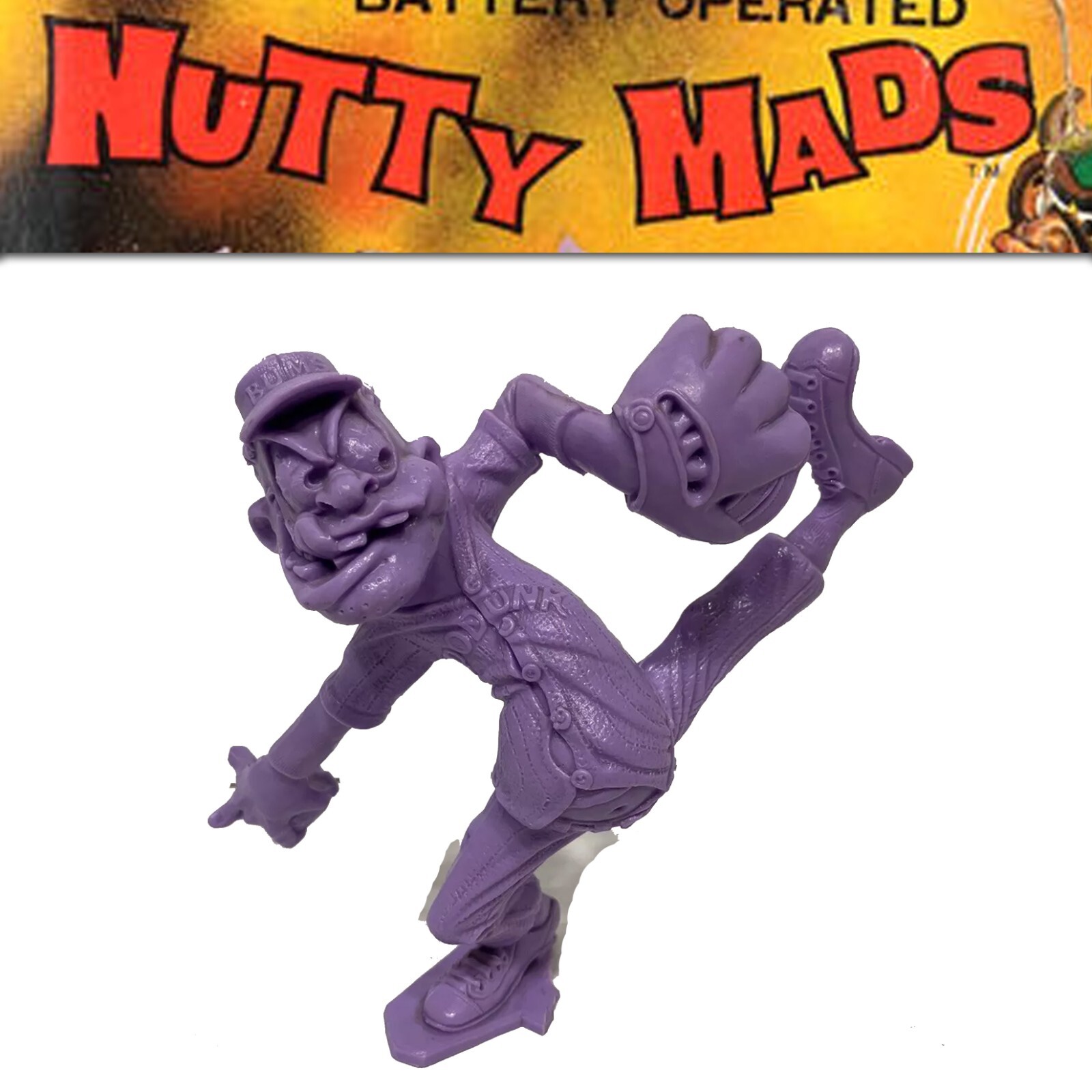 Nutty Mads Bull pen boo boo 人形 フィギュア 1960's Nutty Mads Purple 