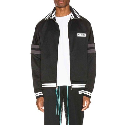 Puma x Rhude black zip front track jacket size Small
