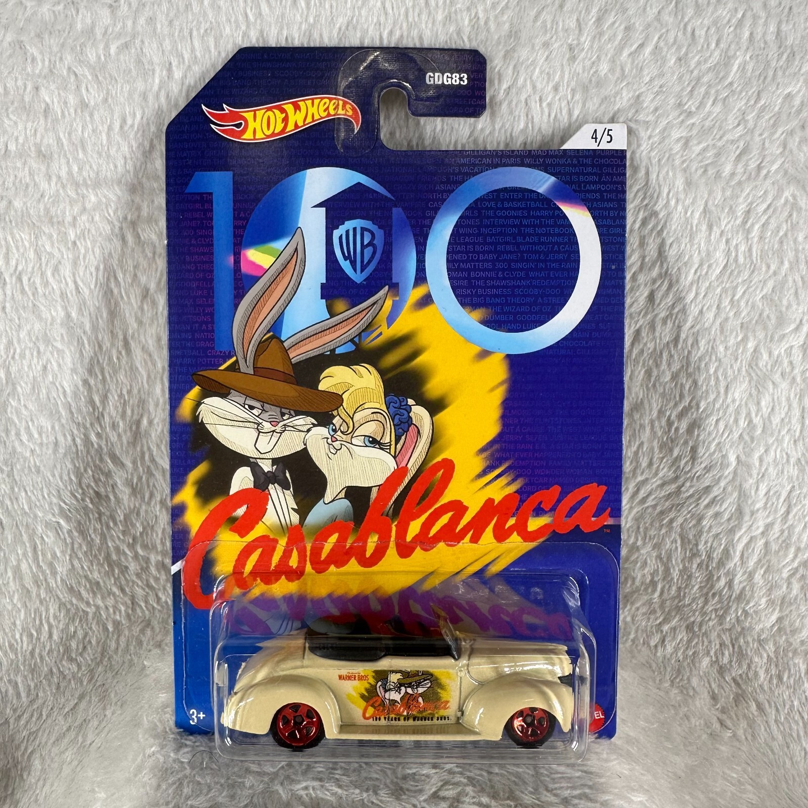 Hot Wheels ミニカー 100台 Hot Wheels 2023 100 years of WB Casablanca '40 Ford Coupe