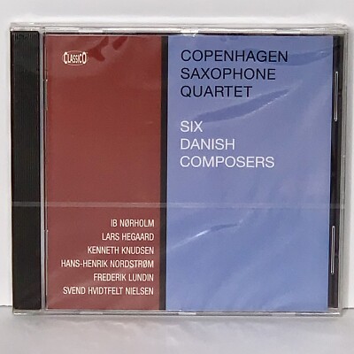 Factory Sealed (wrapped) Copenhagen Saxophone Quartet Six Danish Composers CD