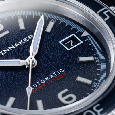 Pre-owned Spinnaker Fleuss Automatic Prussian Blue