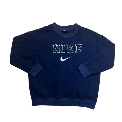 nike vintage sweater spellout