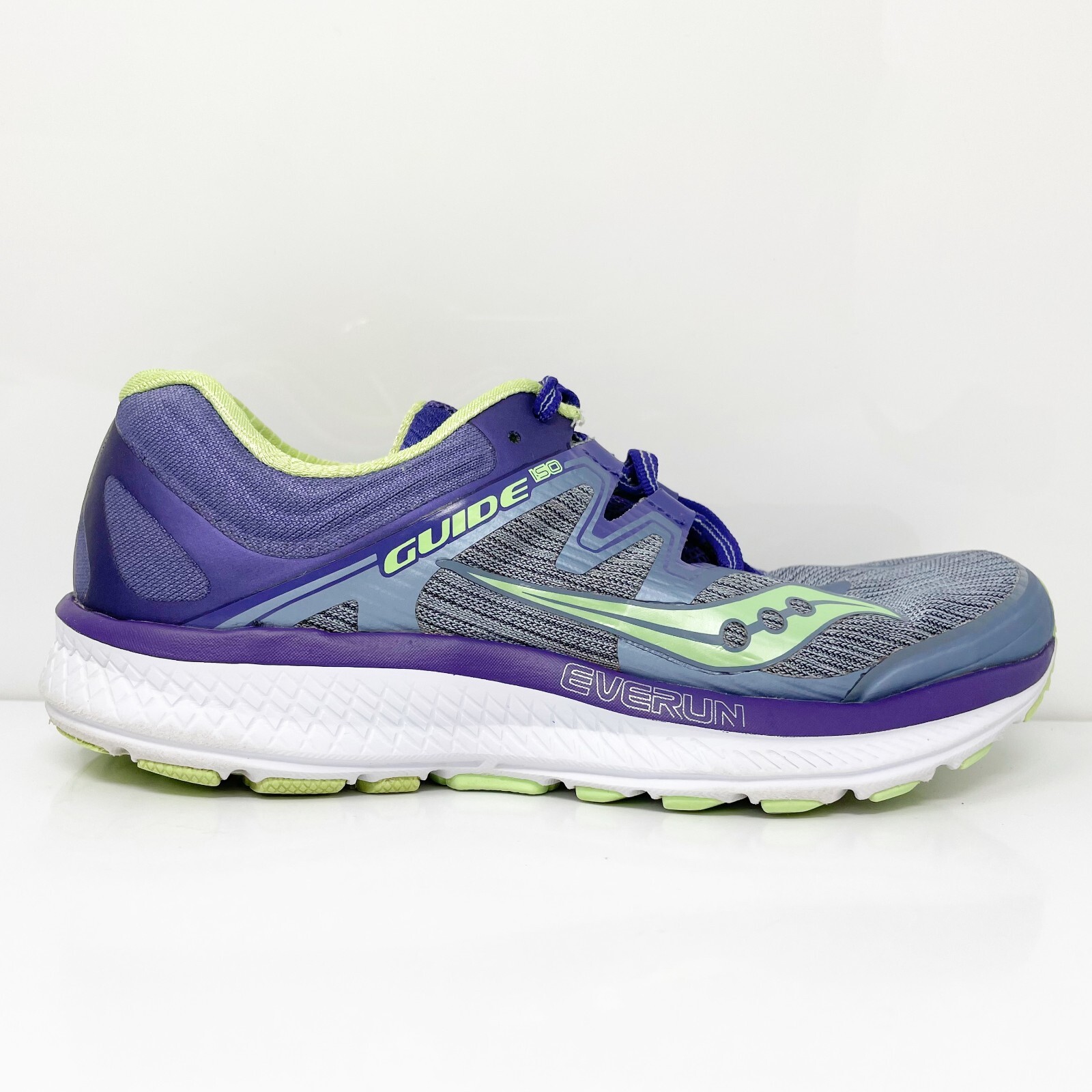 

Saucony Womens Guide ISO S10415-1 Фиолетовые кроссовки для бега, размер 7, Фиолетовый, Guide ISO