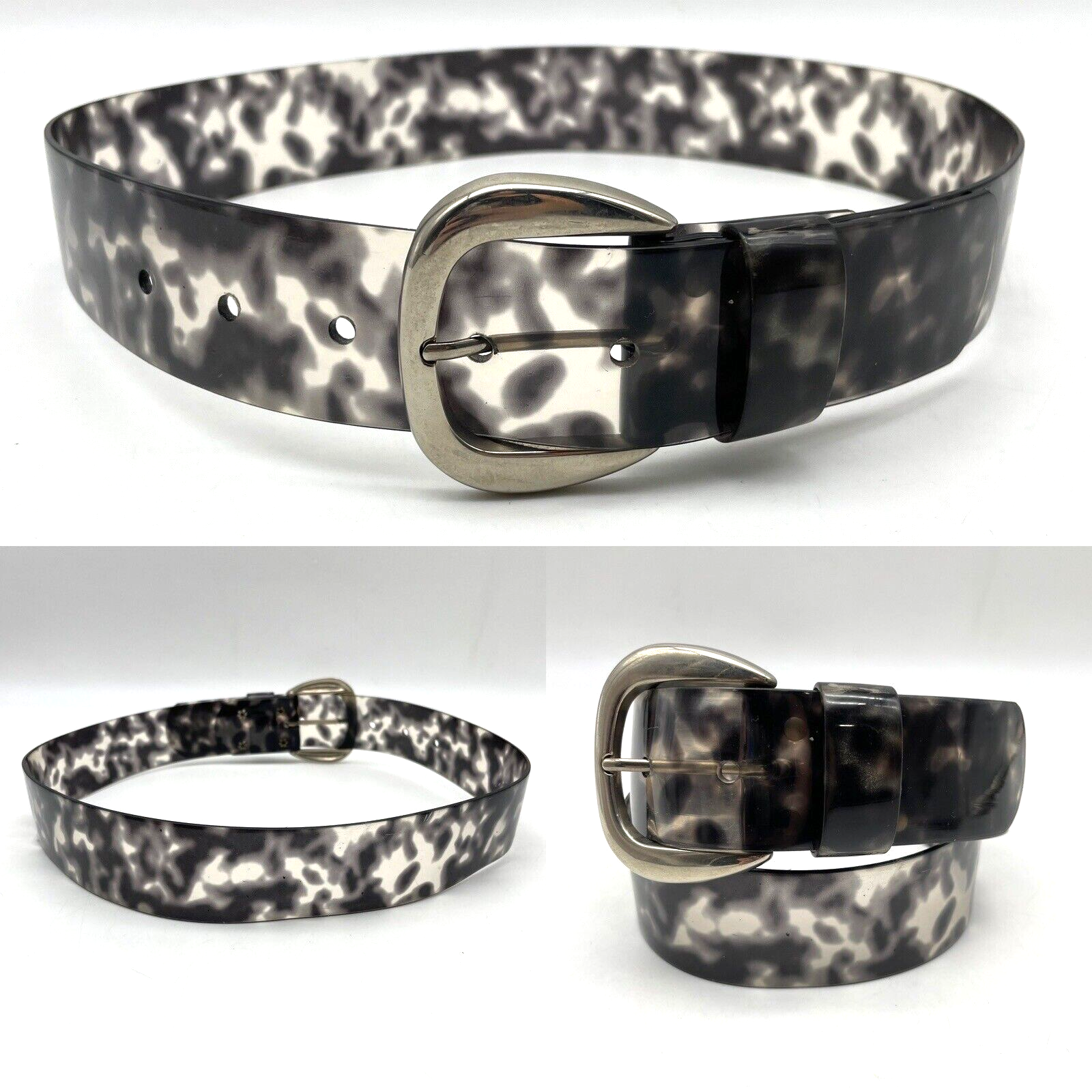 00’s Y2K leopard fur belt grunge ヒョウ柄 00's Y2K leopard fur belt grunge ヒョウ柄