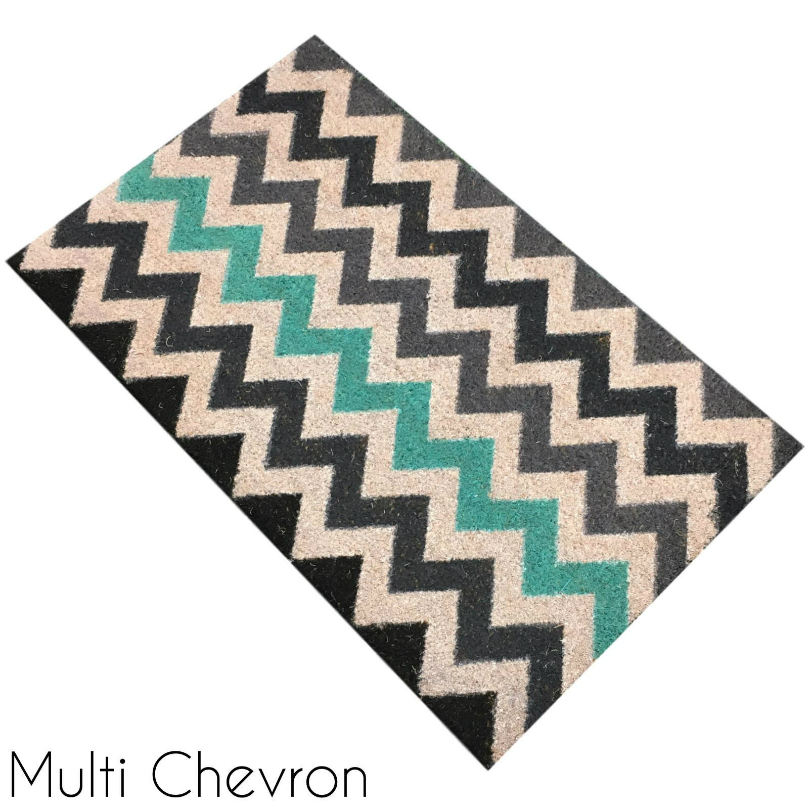 Assorted Large Coir Outdoor Doormat Front Door Non Slip Matting Rubber