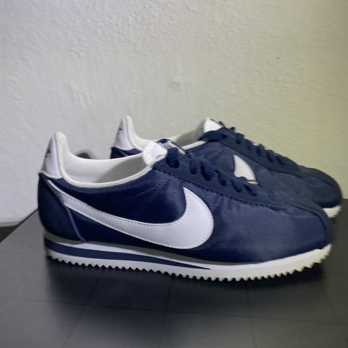 Nike Classic Cortez Nylon 'Obsidian' 749864-411 Size 6.5 | eBay Nike Classic Cortez Nylon 'Obsidian' 749864-411 Size 6.5 | eBay