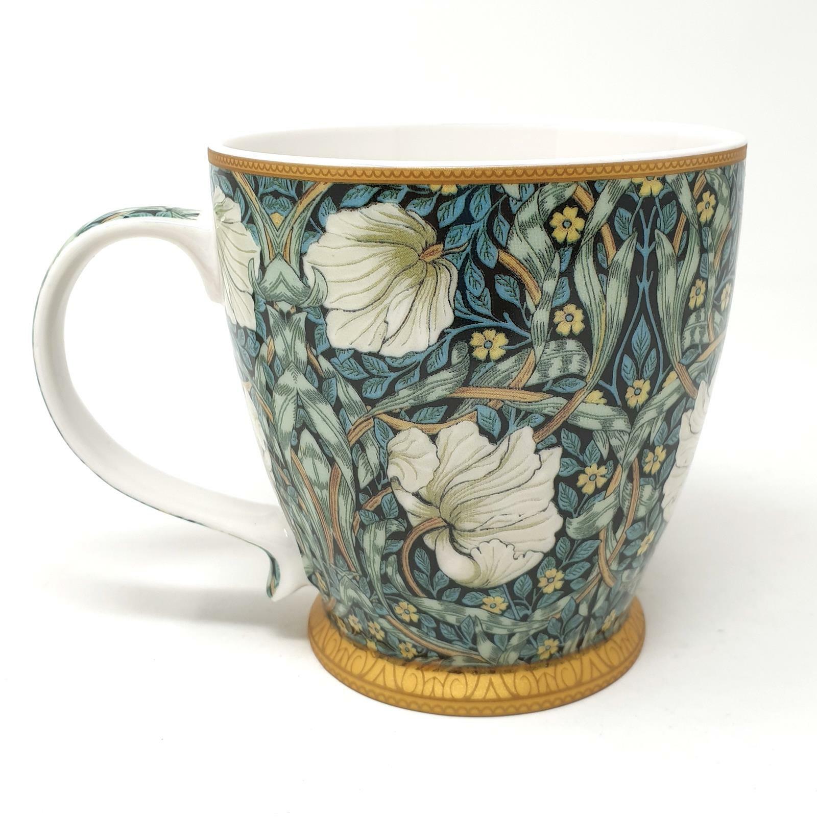 Large Fine China Breakfast Tea Coffee Mug William Morris Pimpernel Floral Design eBay